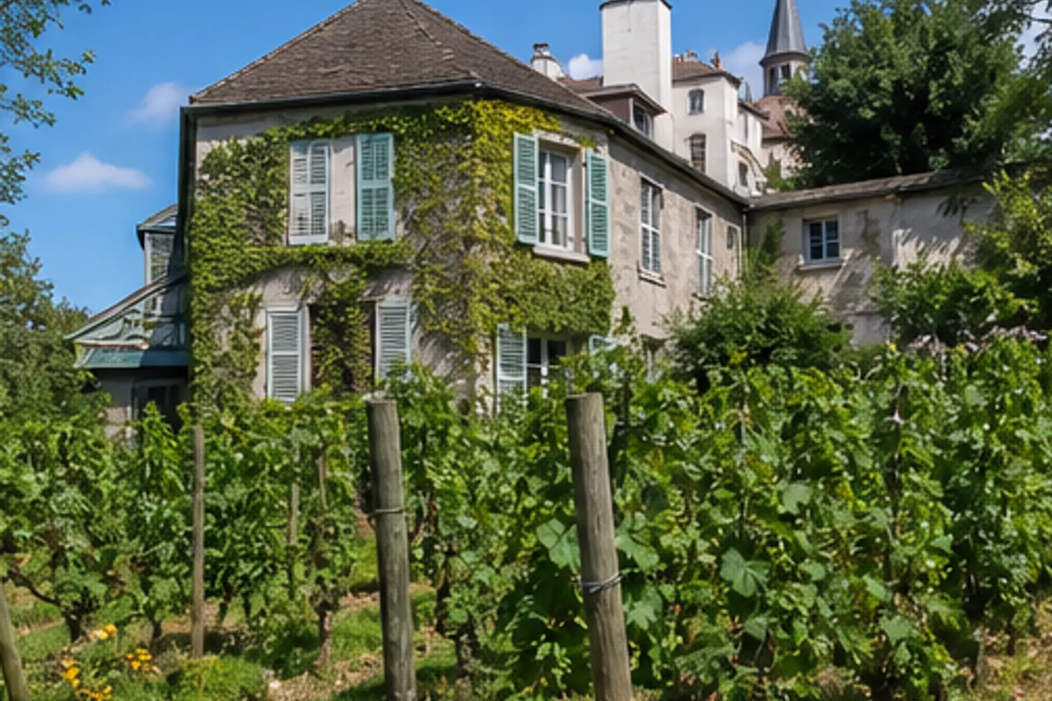 Vue éditoriale : Le musée de Montmartre, Paris